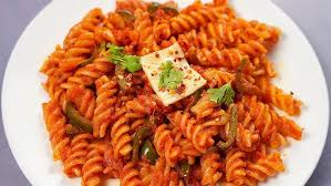 Arrabbiata pasta (red sauce)