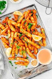 cheesy masala fries with special dip