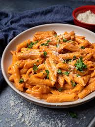 pink sauce pasta