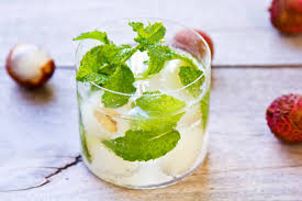 Mary litchi mojito