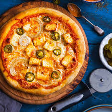 Paneer makhani pizza