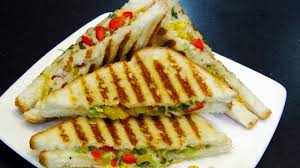 veg. chilly garlic sandwich