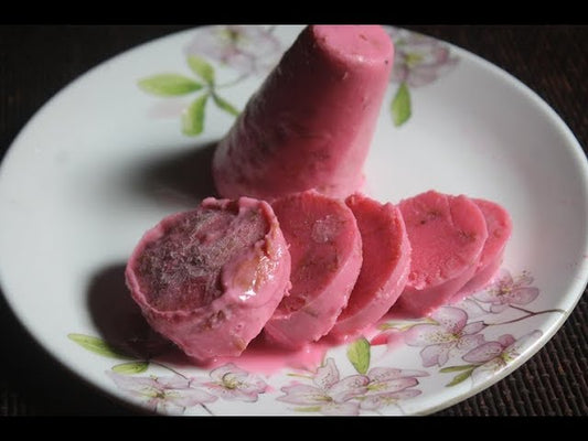 gulkand cut kulfi